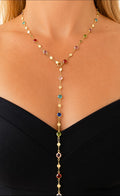 Aurora Gem Lariat Chain