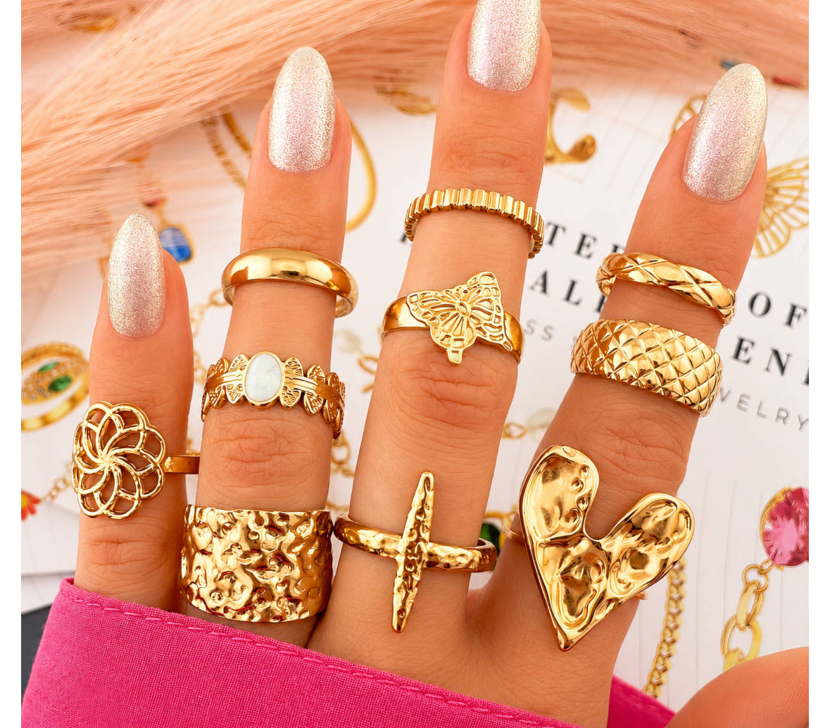 Molten Heart Ring