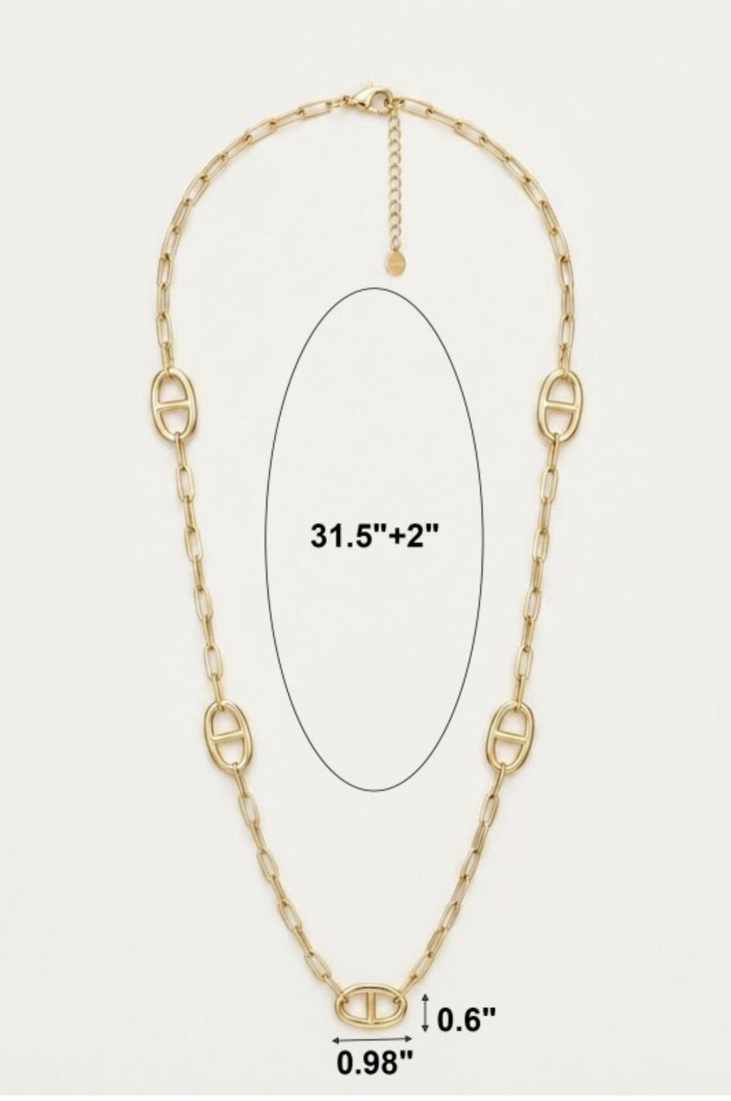 Lunelle Link Necklace