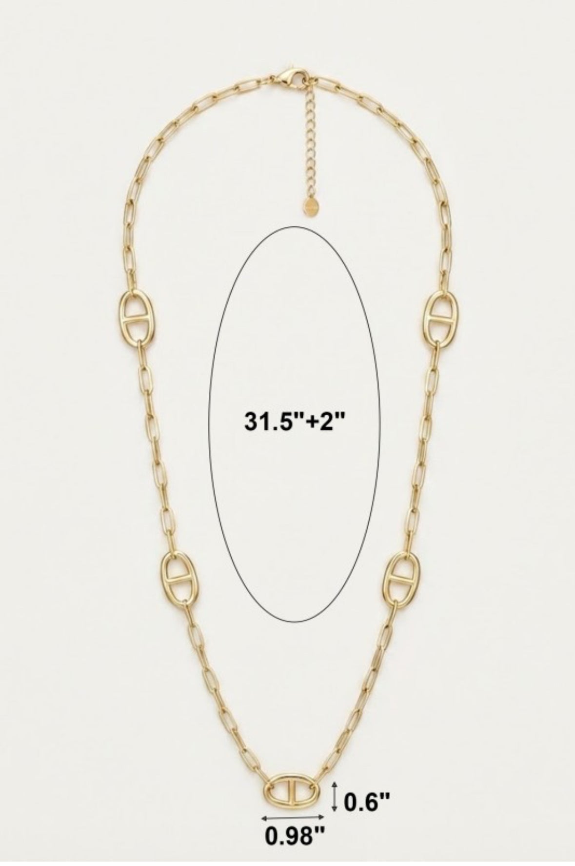 Lunelle Link Necklace