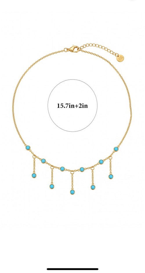 Collar colgante Azura