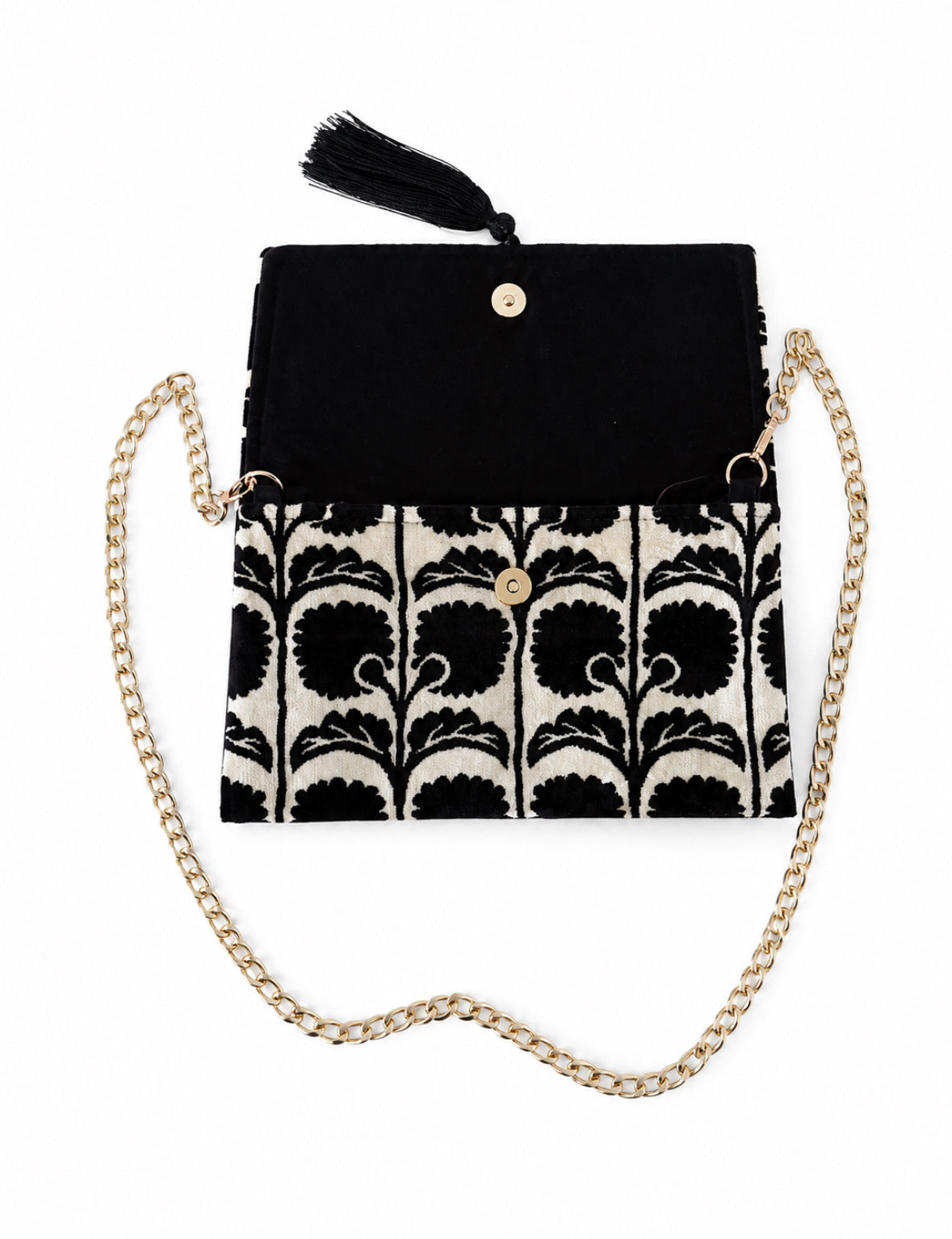 Luna Noir Clutch