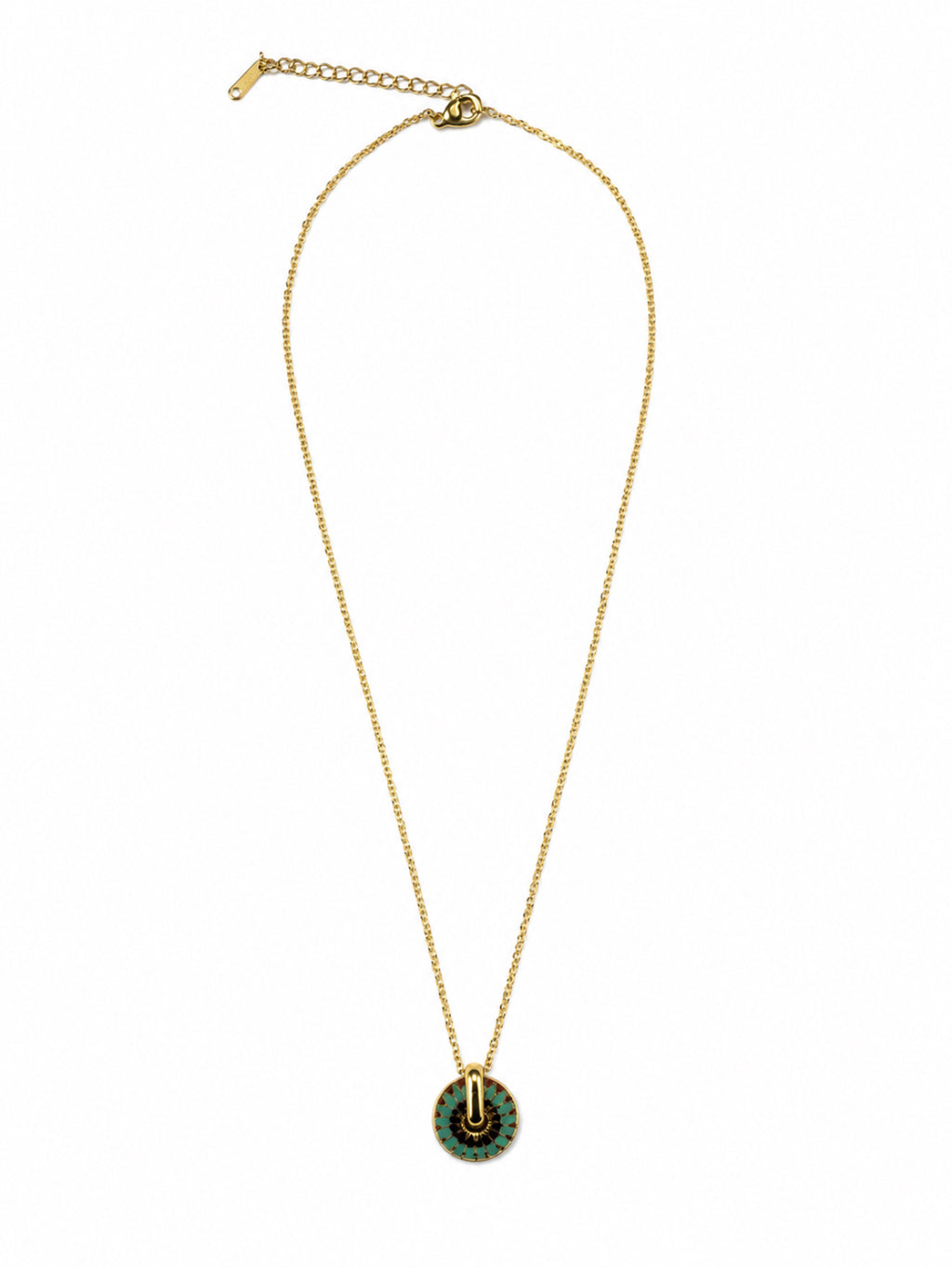 Mosaic Sun Necklace