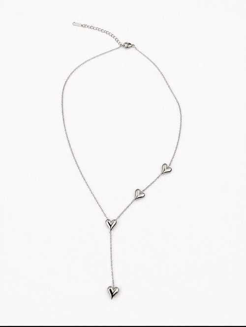 Collar de 4 corazones