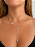 4 Heart Necklace