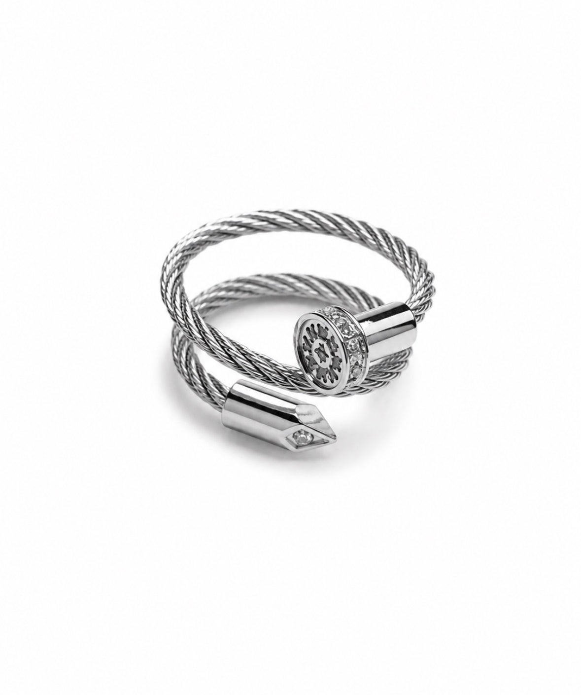 Anillo de cable de cristal