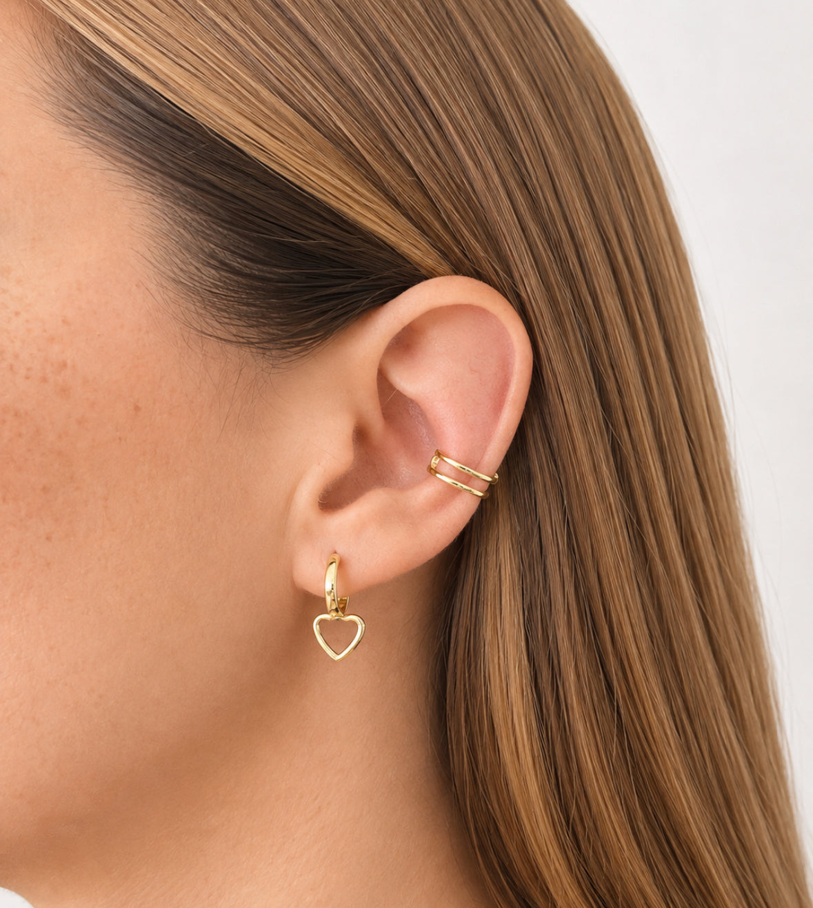 Luna Doble Ear Cuff