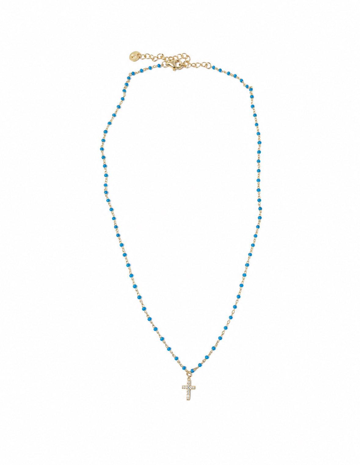 Turquoise Cross Necklace