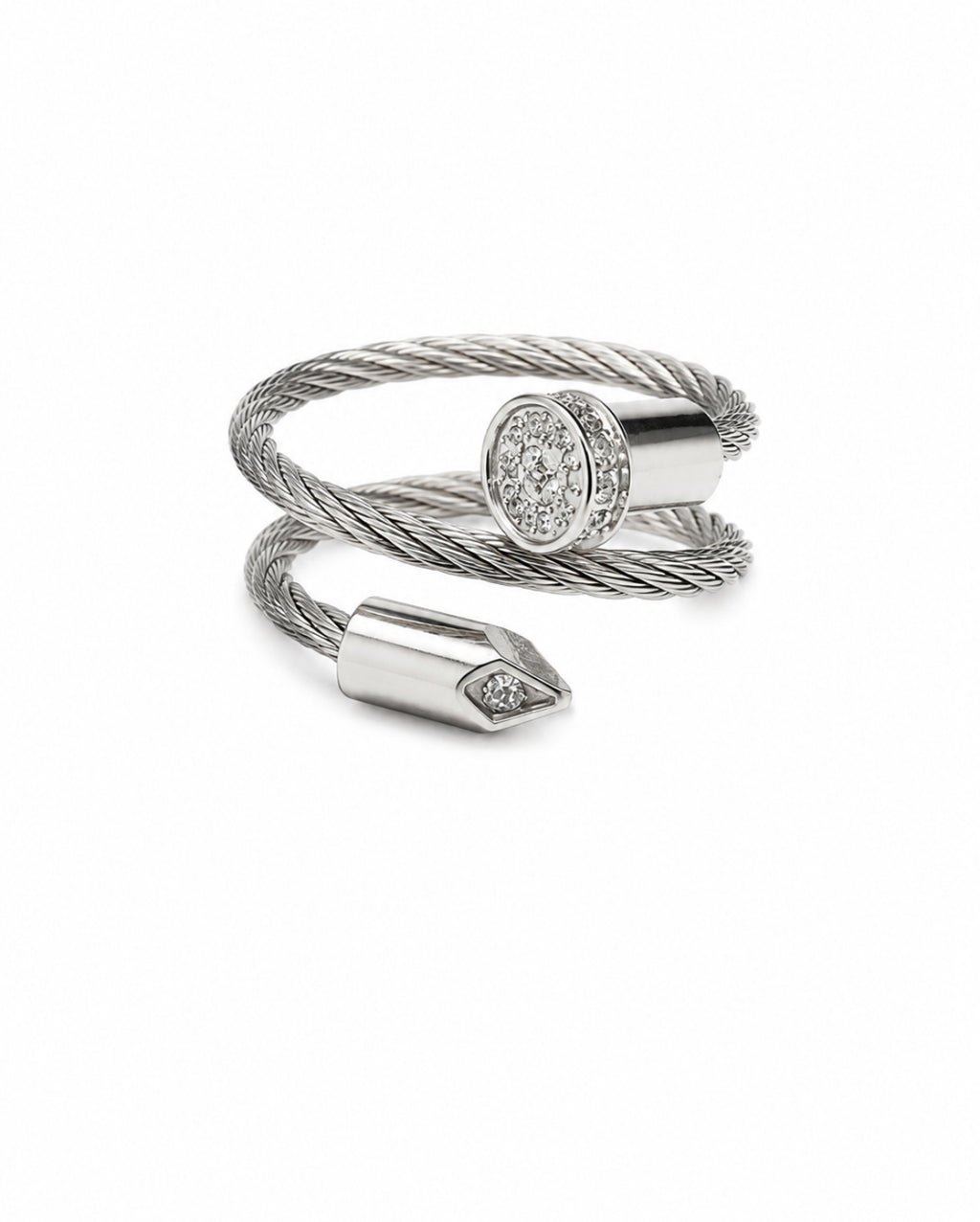 Anillo de cable de cristal