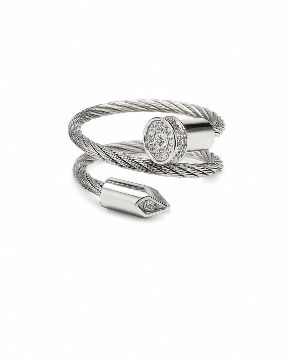 Anillo de cable de cristal
