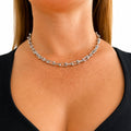 Aurelia U-Link Necklace - Silver