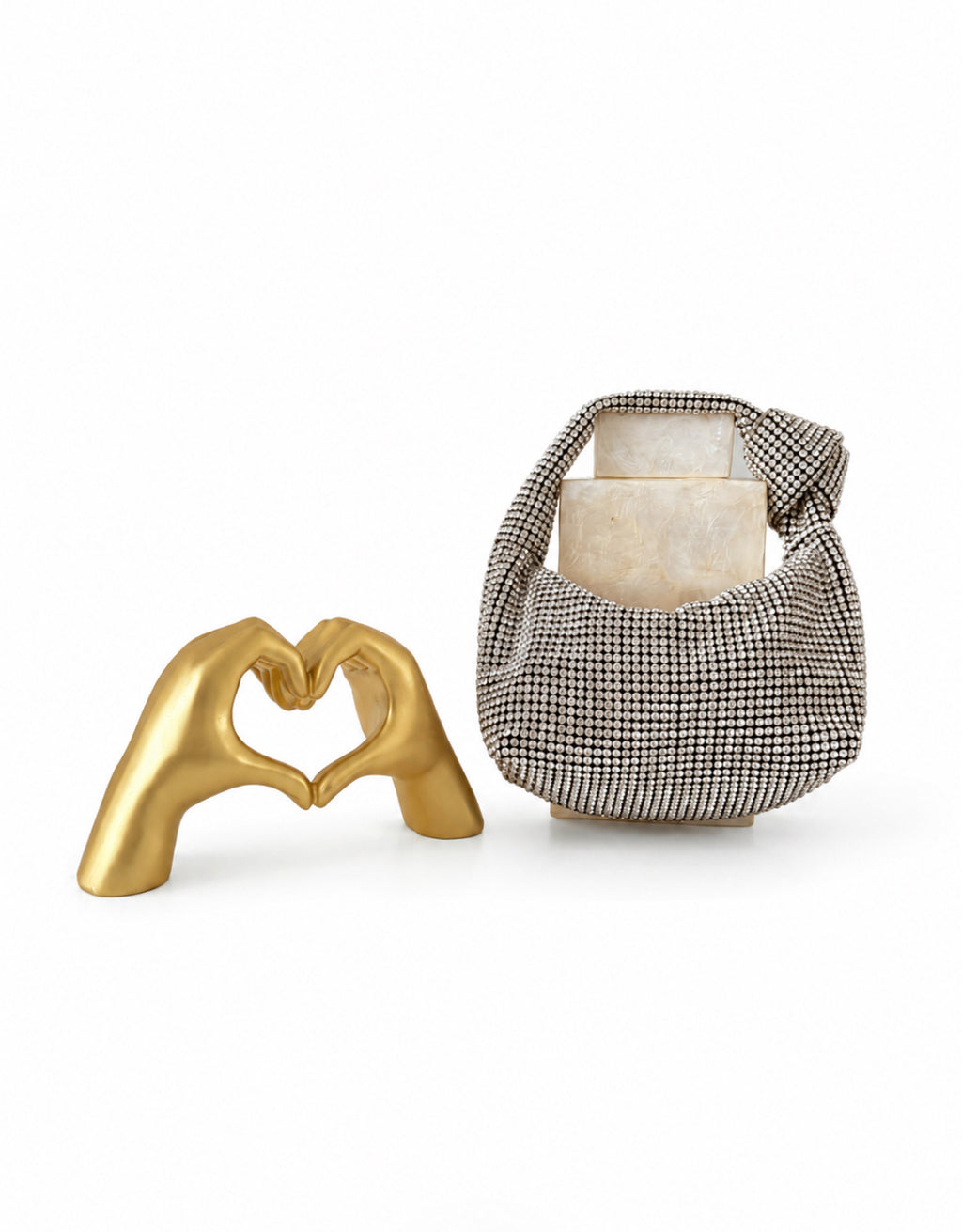 Rhinestone Glow Bag