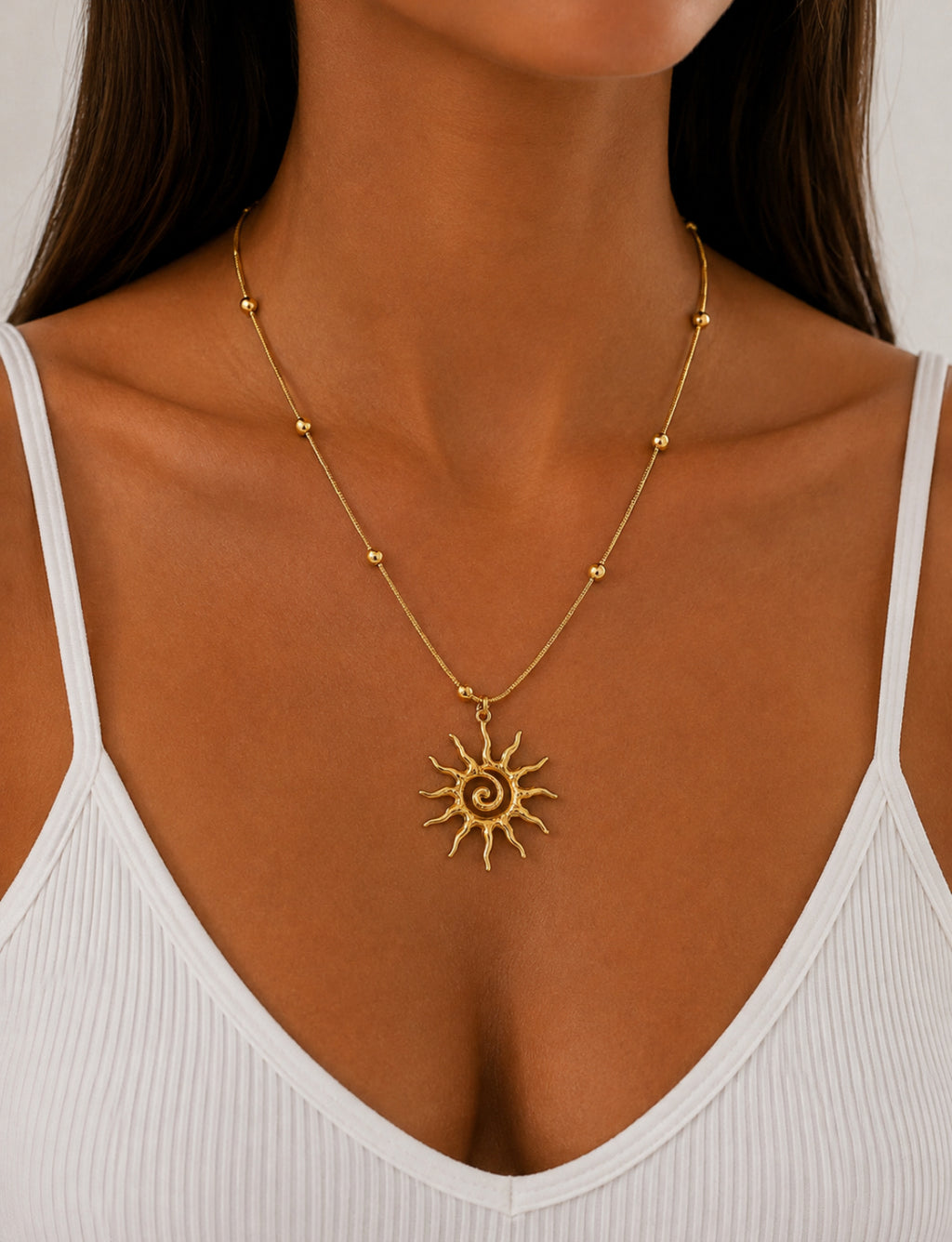 Solara Sun Necklace