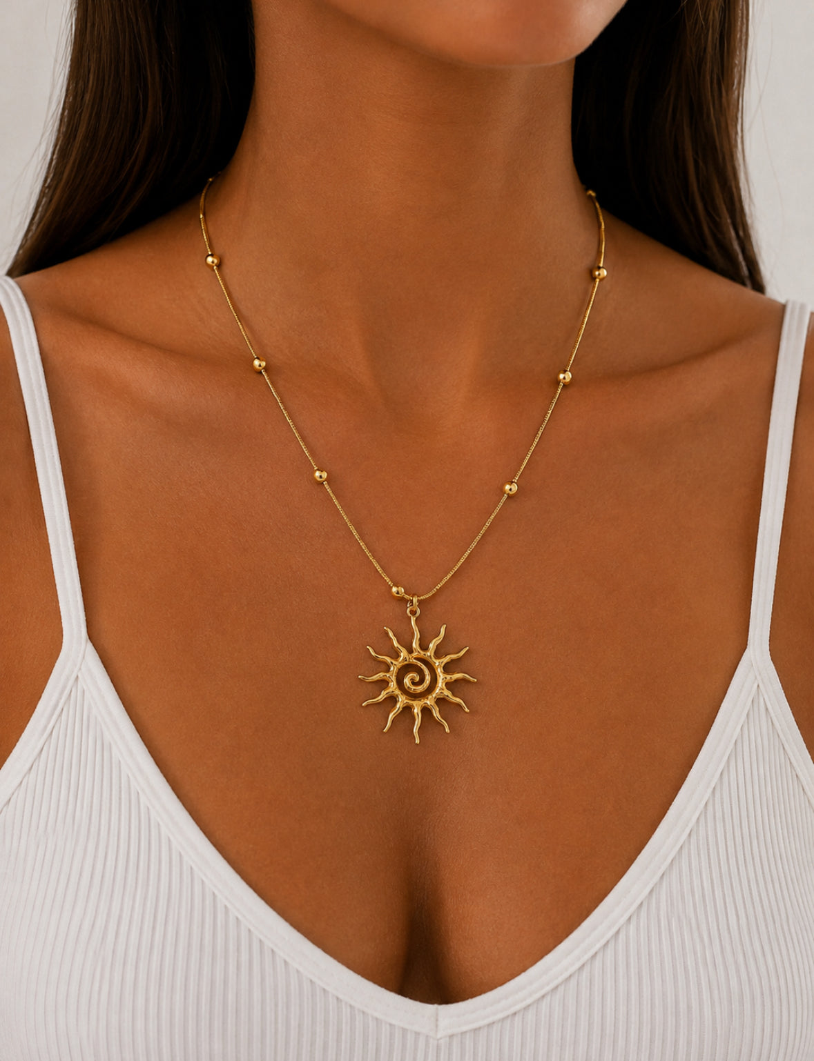 Solara Sun Necklace