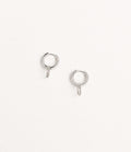 Luna Duality Hoops -Silver