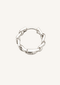 Luna Link Hoops silver