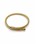 Apex Gold Cable Bracelet