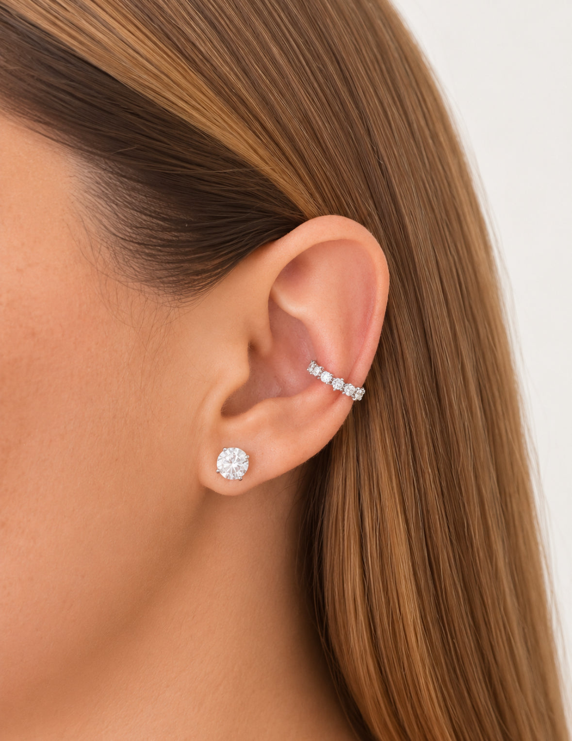 Starlight Zirconia Ear Cuff