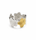 Two-Tone Bloom Ring
