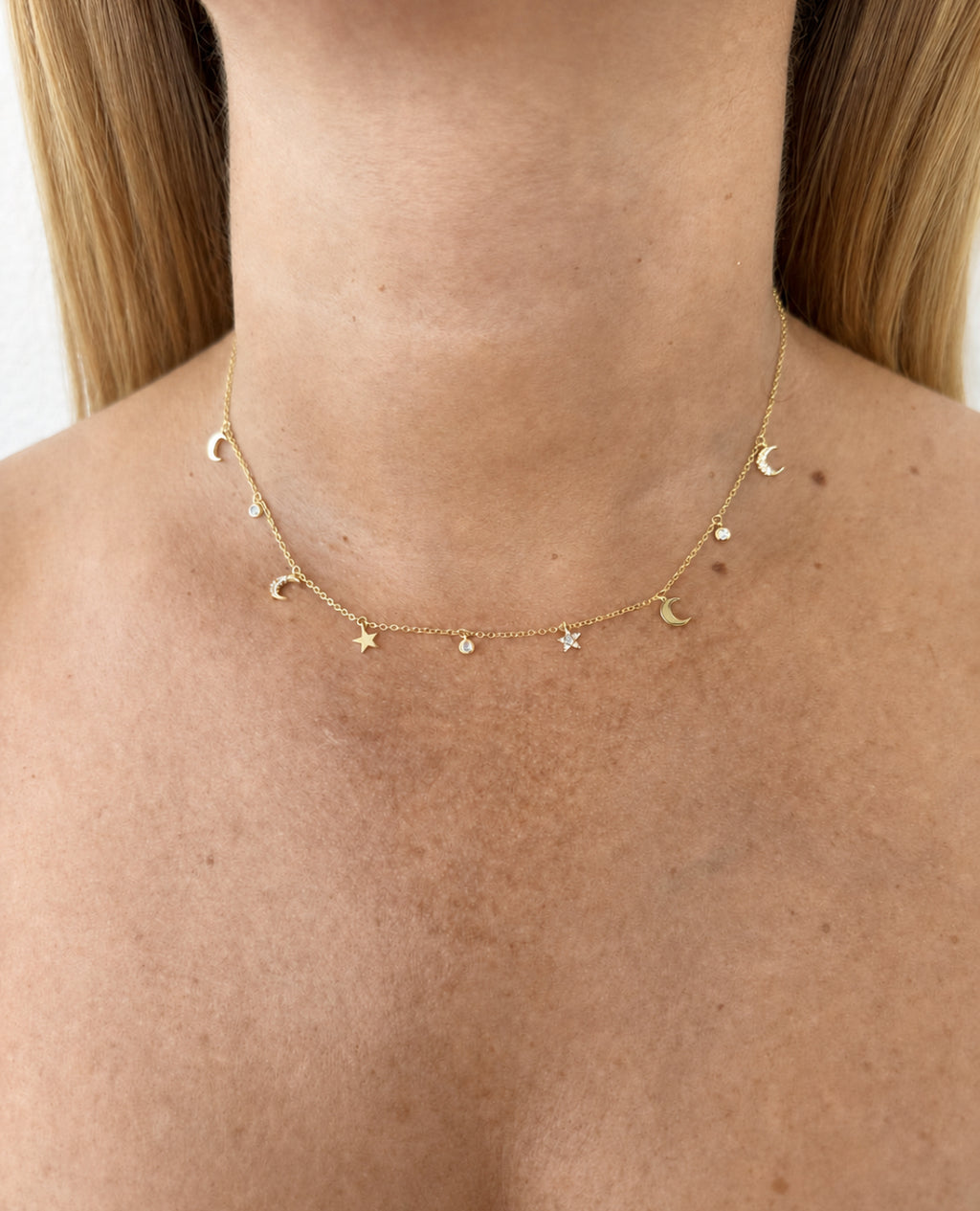 Celeste Moon Choker
