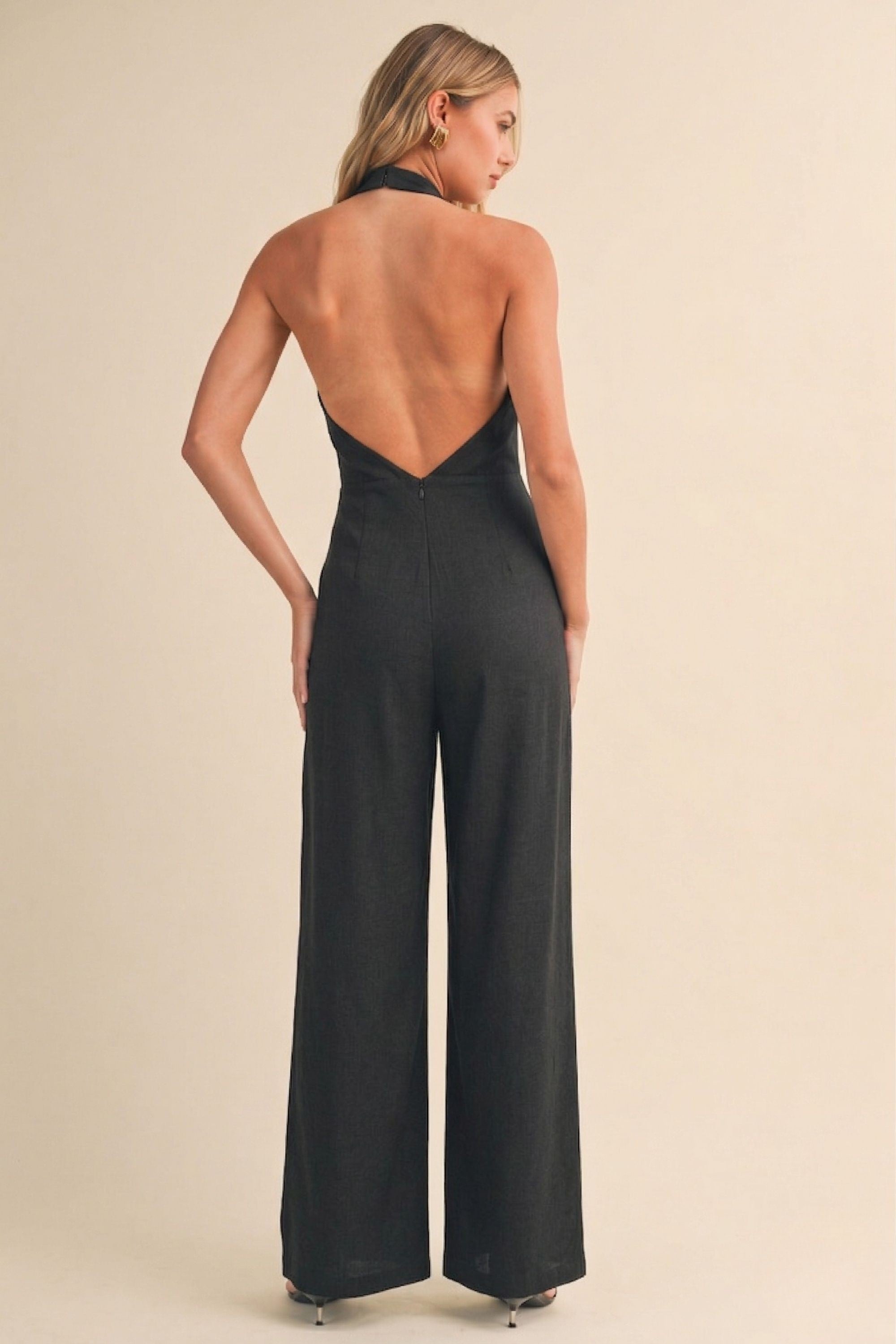 Noir Elegancia Jumpsuit
