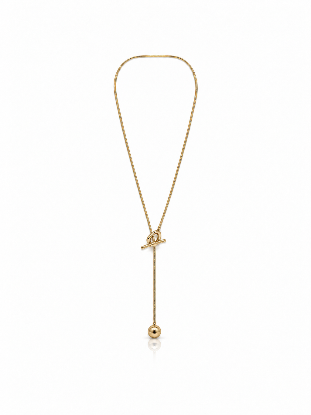 Collar Soleil Horsebit dorado
