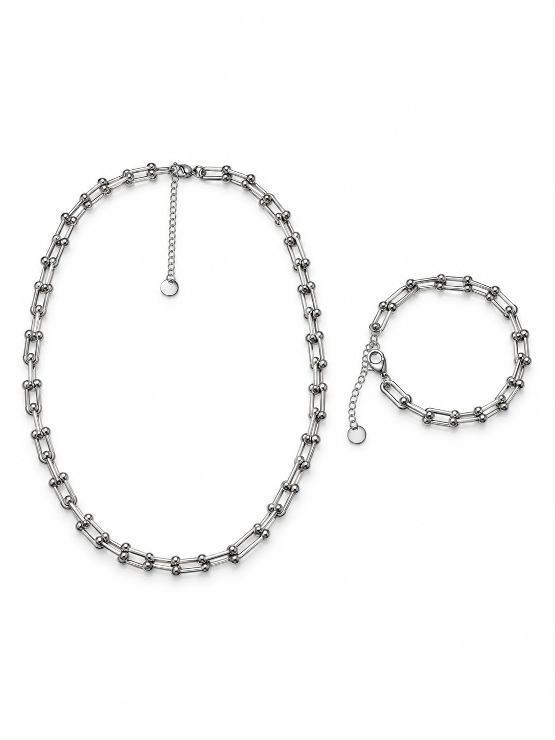 Collar Aurelia U-Link - Plata