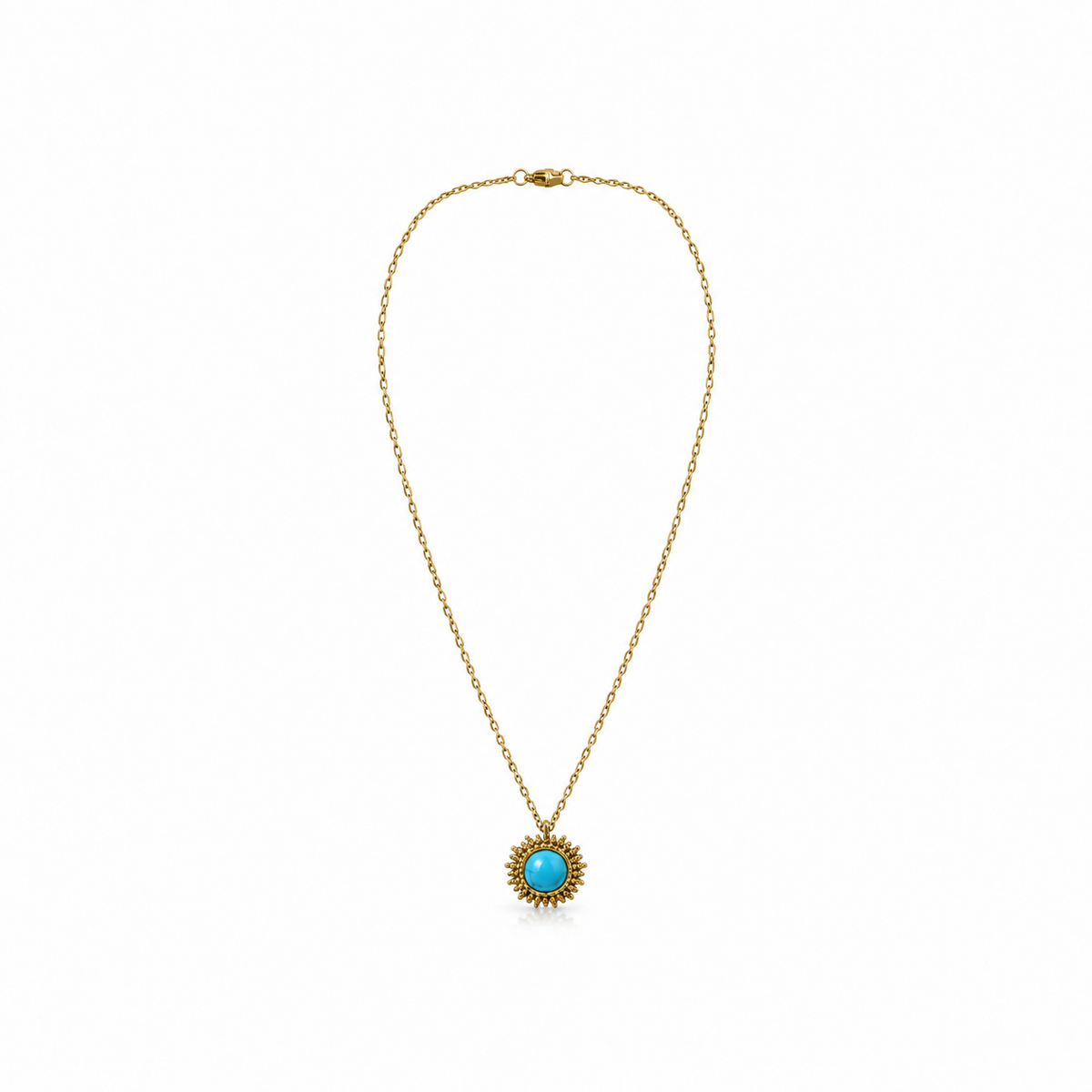 Azure Sun Necklace