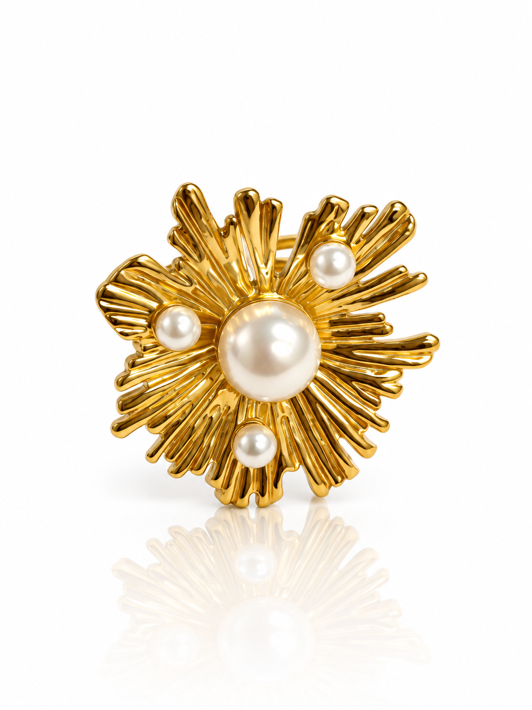Anillo de declaración Aurelia Pearl