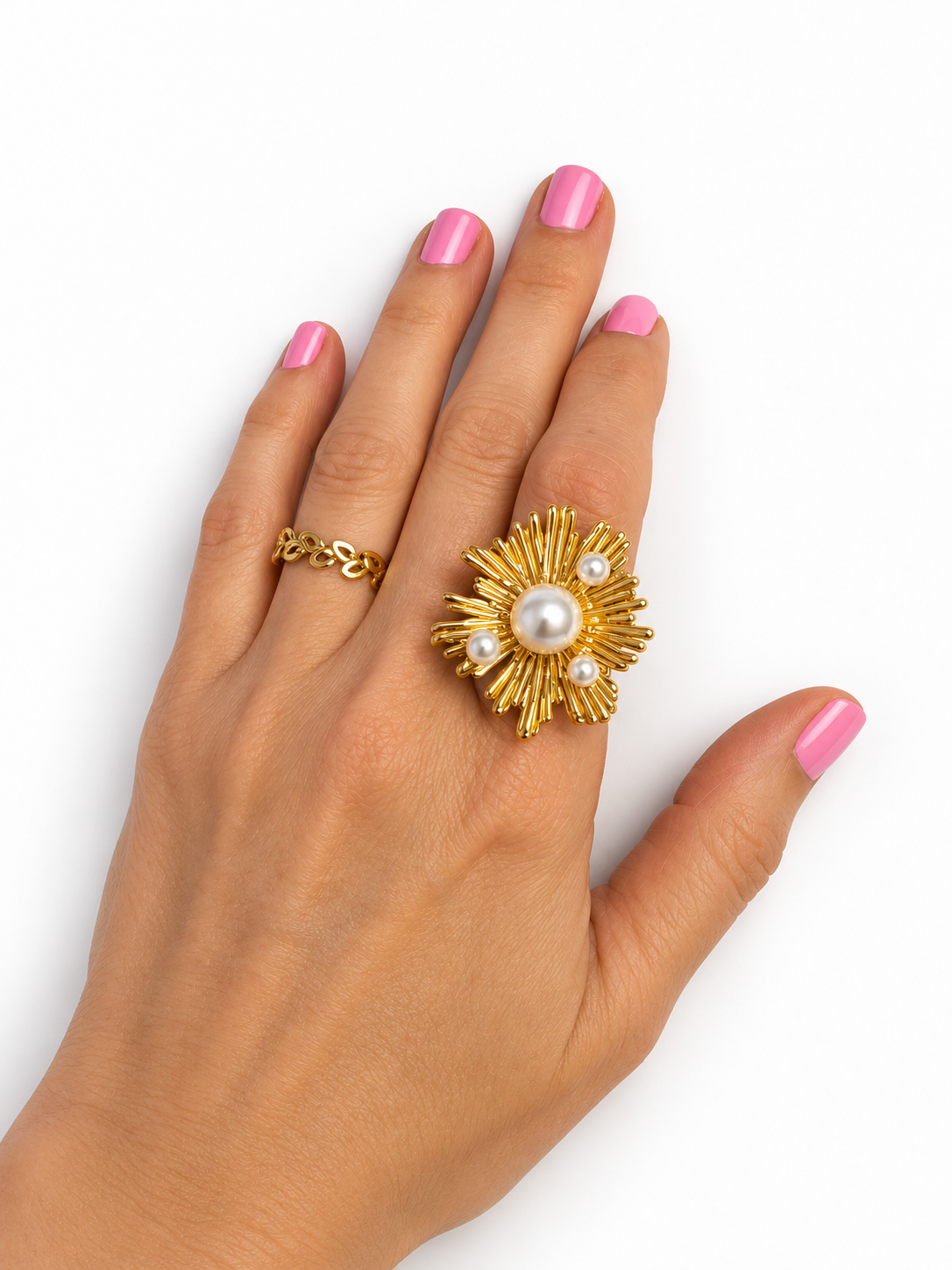 Anillo de declaración Aurelia Pearl
