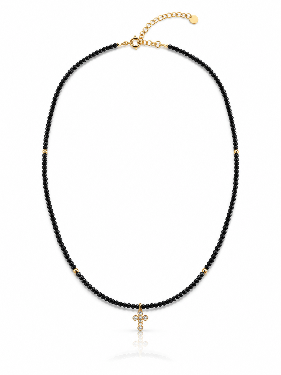 Faith Necklace - Black or Gray