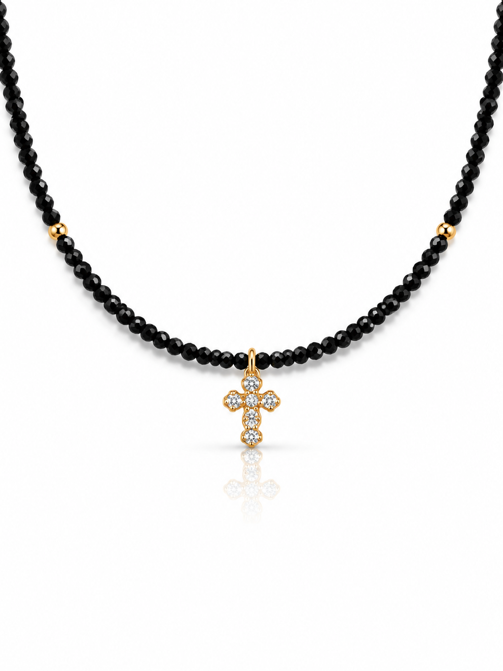 Faith Necklace - Black or Gray