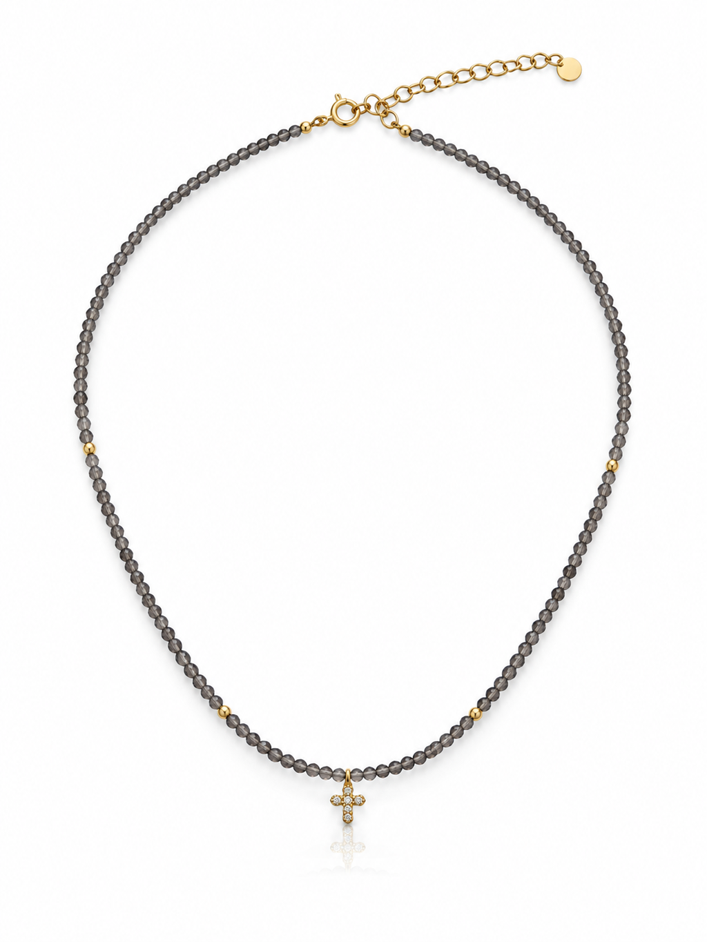 Faith Necklace - Black or Gray