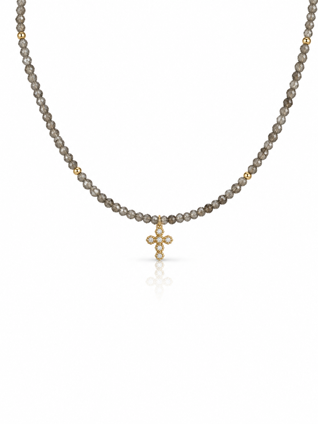 Faith Necklace - Black or Gray