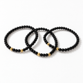 Midnight Beaded Bracelet