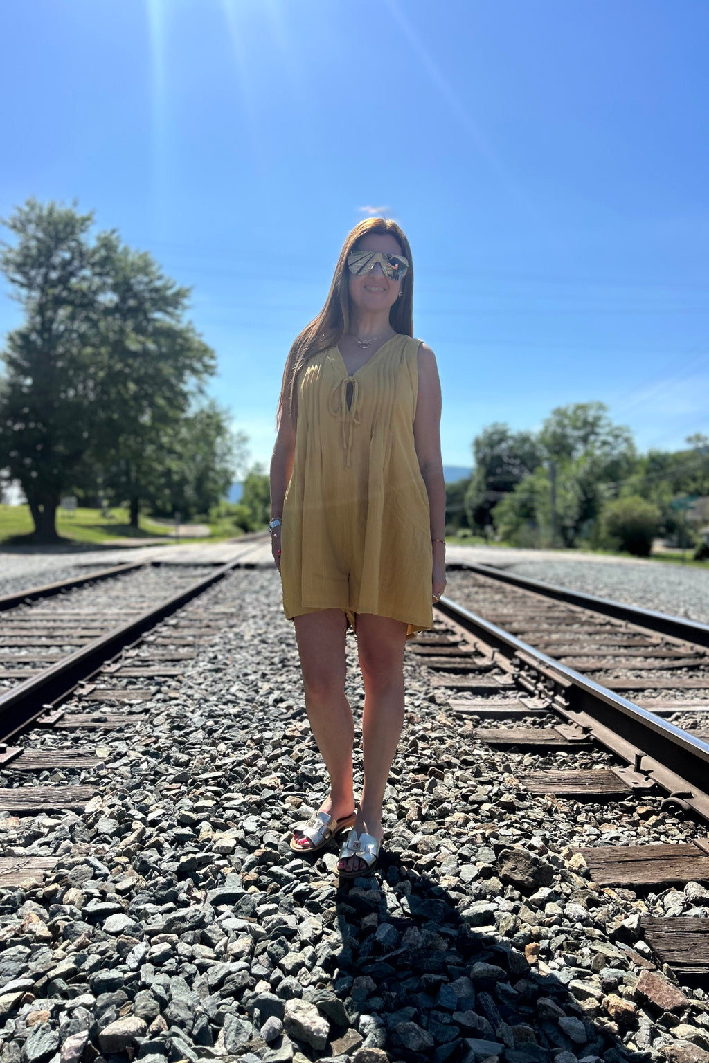 Sunbeam Meadow Romper
