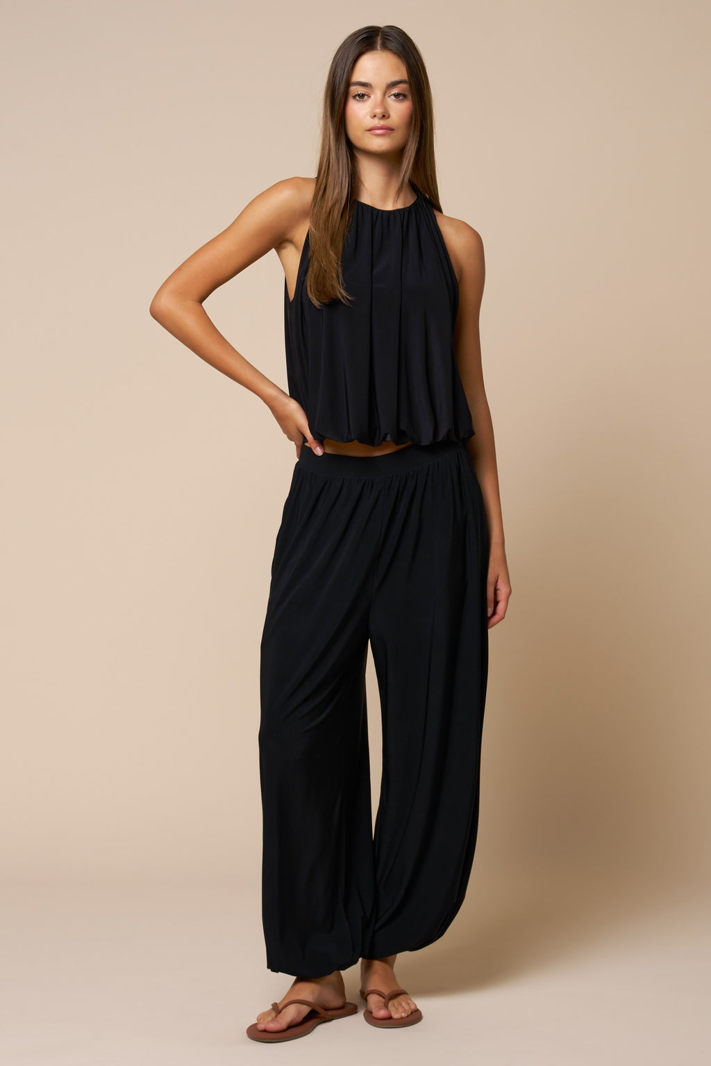 Vieques Bubble-Hem Top