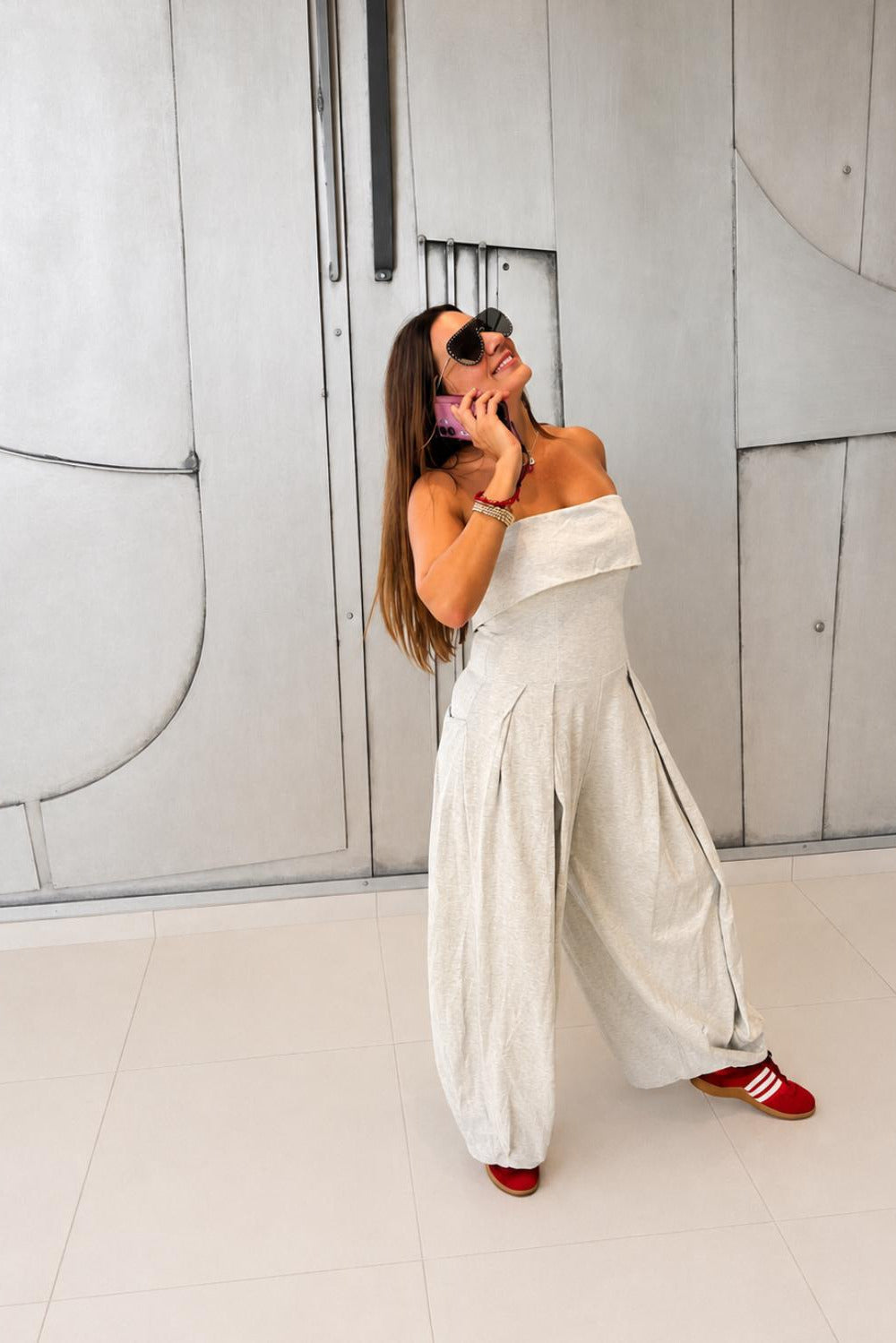 Milos Barrel Jumpsuit