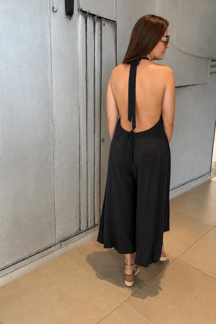 Azure Halter Jumpsuit