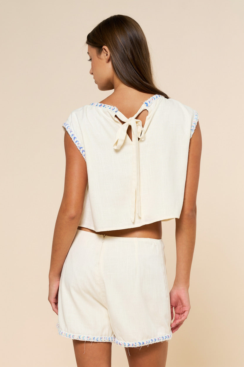 Costa Lienzo Embroidered Set